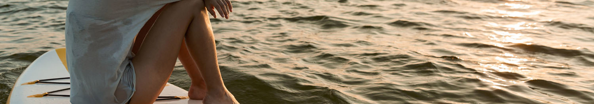 Woman On Wake Board