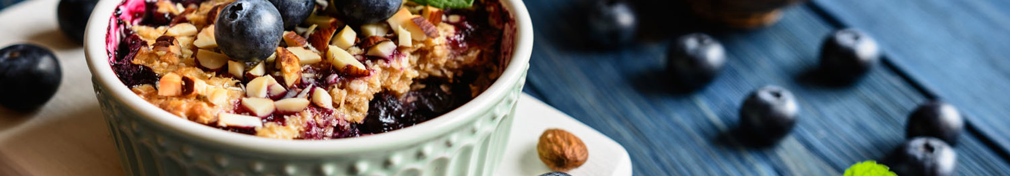 Blueberry Baked Oats