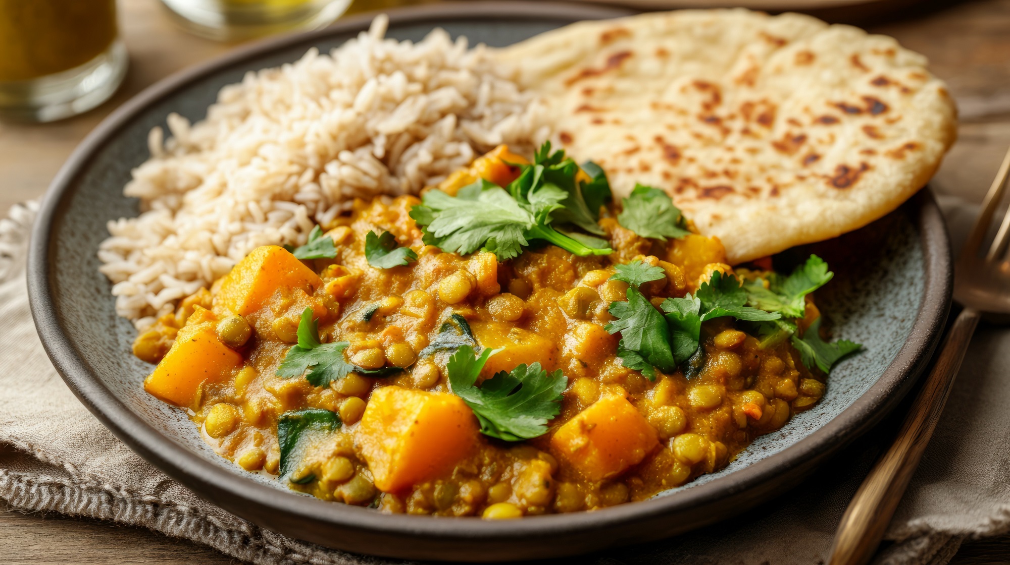 Lentil And Butternut Squash Dahl Recipe